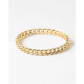Chain link cuff bracelet